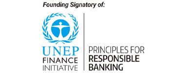 Founding Signatory of:UNEP FINANCE INITIATIVE PRINCIPLES FOR RESPONSIBLE BANKING