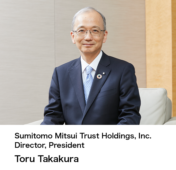 Sumitomo Mitsui Trust Holdings, Inc. Director, President Toru Takakura