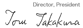 Director, President Toru Takakura