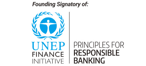 Founding Signatory of:UNEP FINANCE INITIATIVE PRINCIPLES FOR RESPONSIBLE BANKING